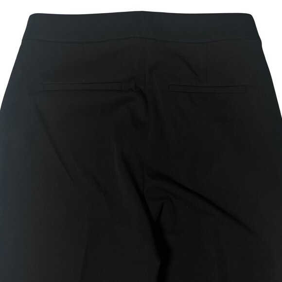 NWT J. Crew Kate Straight Leg Pant Bi Stretch Cotton 0 Tall Black BF401 - Picture 9 of 12